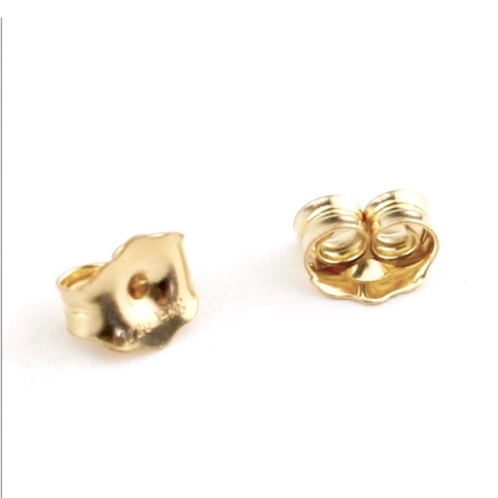 LOW START!🔥14KG Gold Earring Backs - Picture 6 of 6